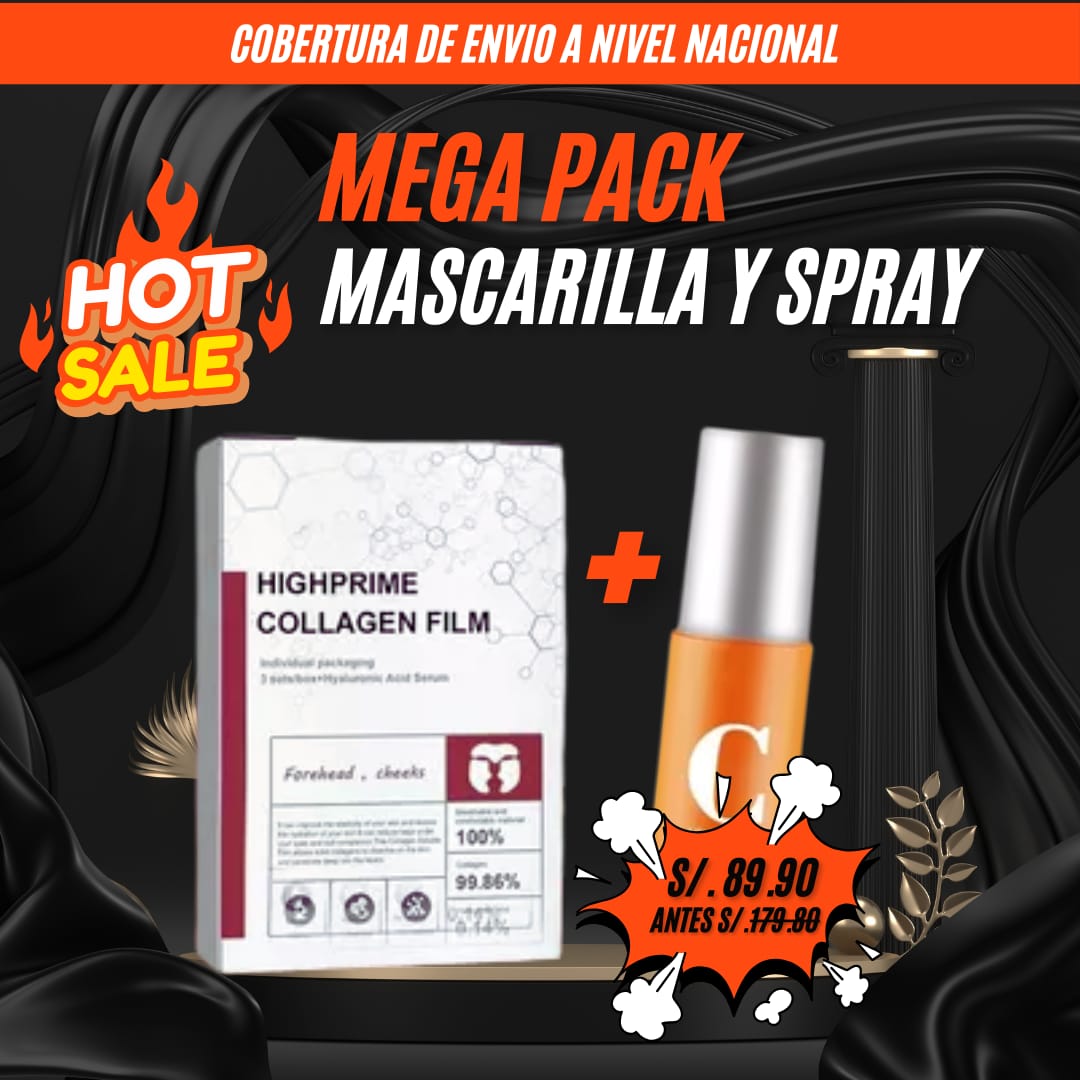 MEGA PACK MASCARILLA Y SPRAY 💆‍♀️